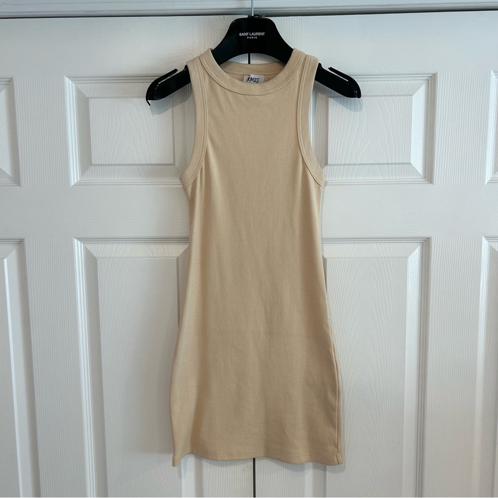 Princess Polly Tan Mini Dress